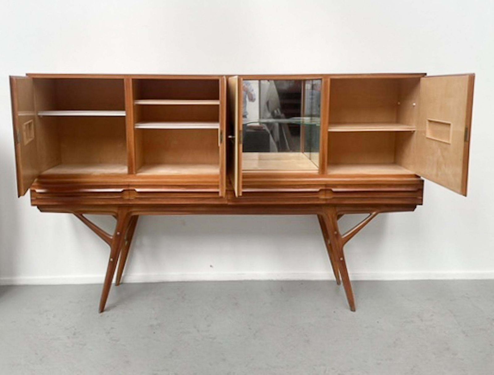 Mid Century Modern Italian Sideboard Attributed To Ico Parisi, Italy, 1960s photo 10443.0