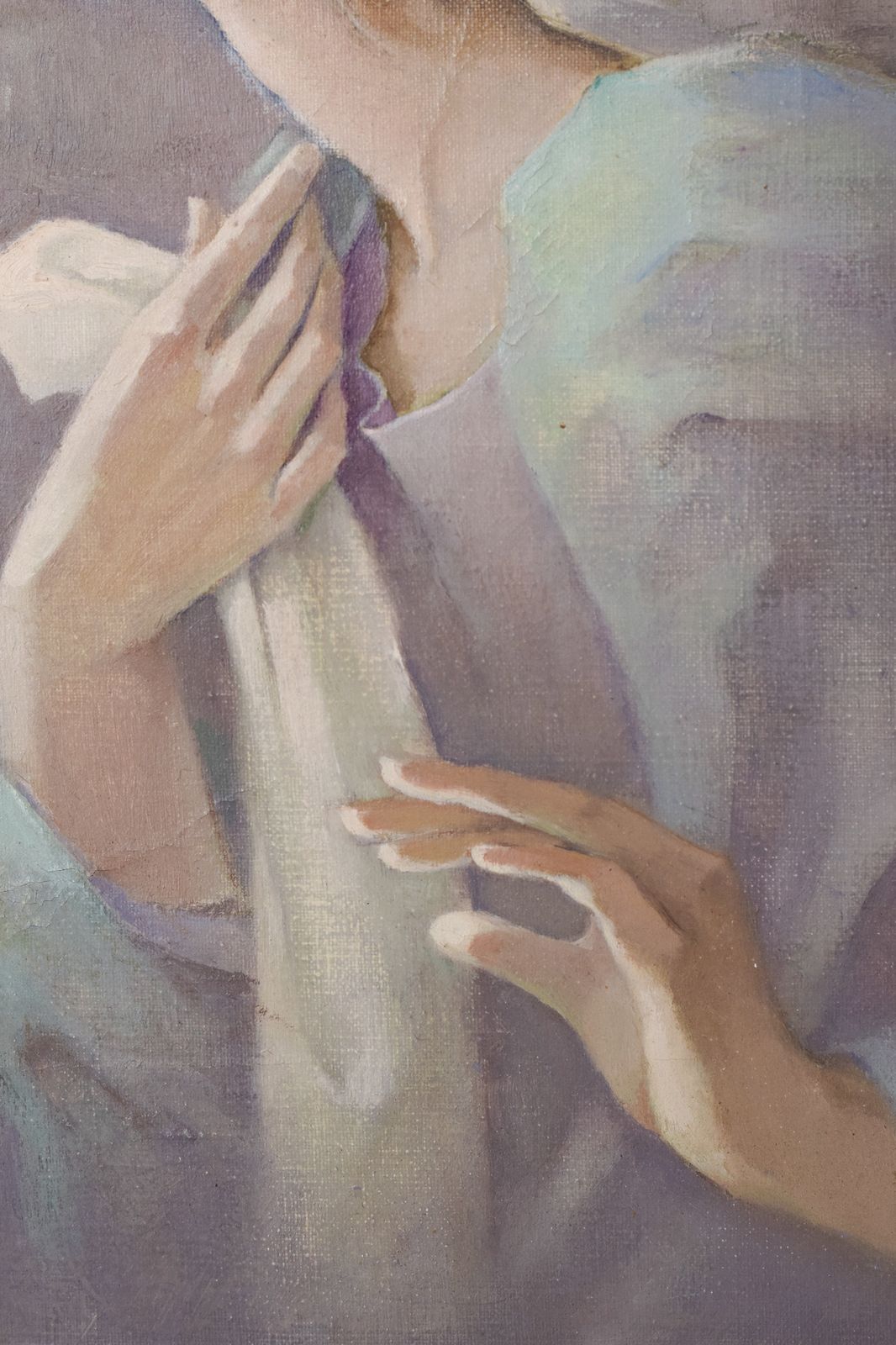 Portrait Of A Novice, 1960s, Oil Paint photo 529.0