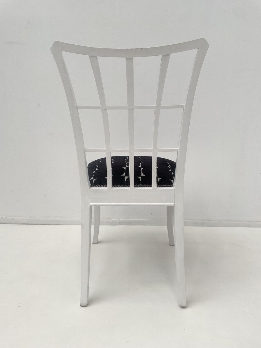 Set Of 12 Italian Art Deco Style Dining Chairs photo Furniture