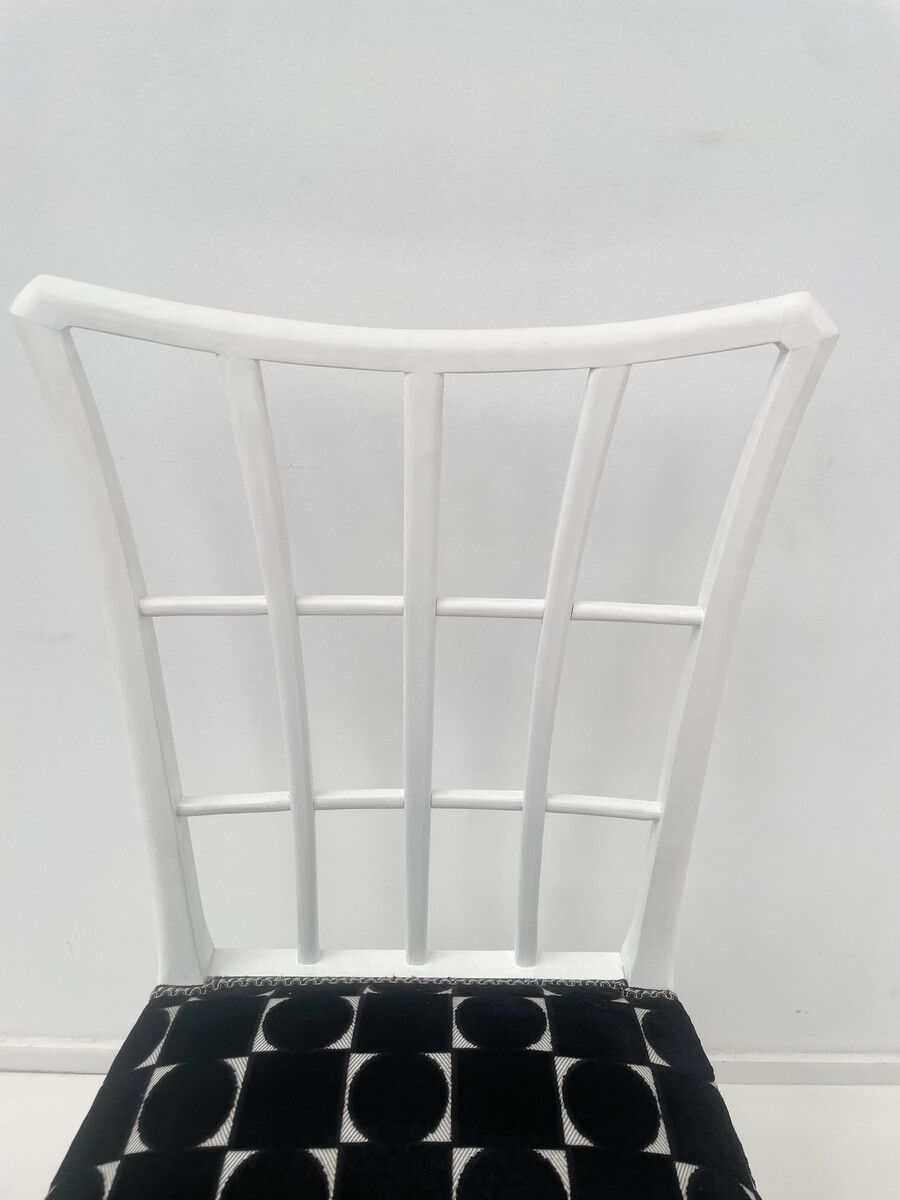 Set Of 12 Italian Art Deco Style Dining Chairs photo 5300.0