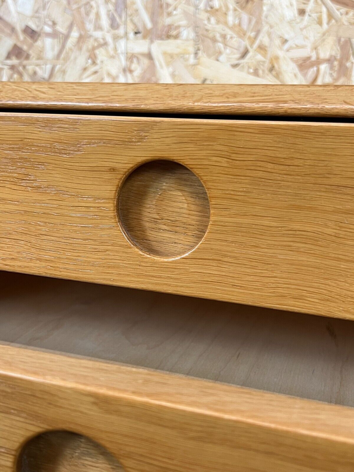60s 70s Wardrobe Sideboard Chest Of Drawers Oak Vm Vildbjerg Danish Design photo vintage