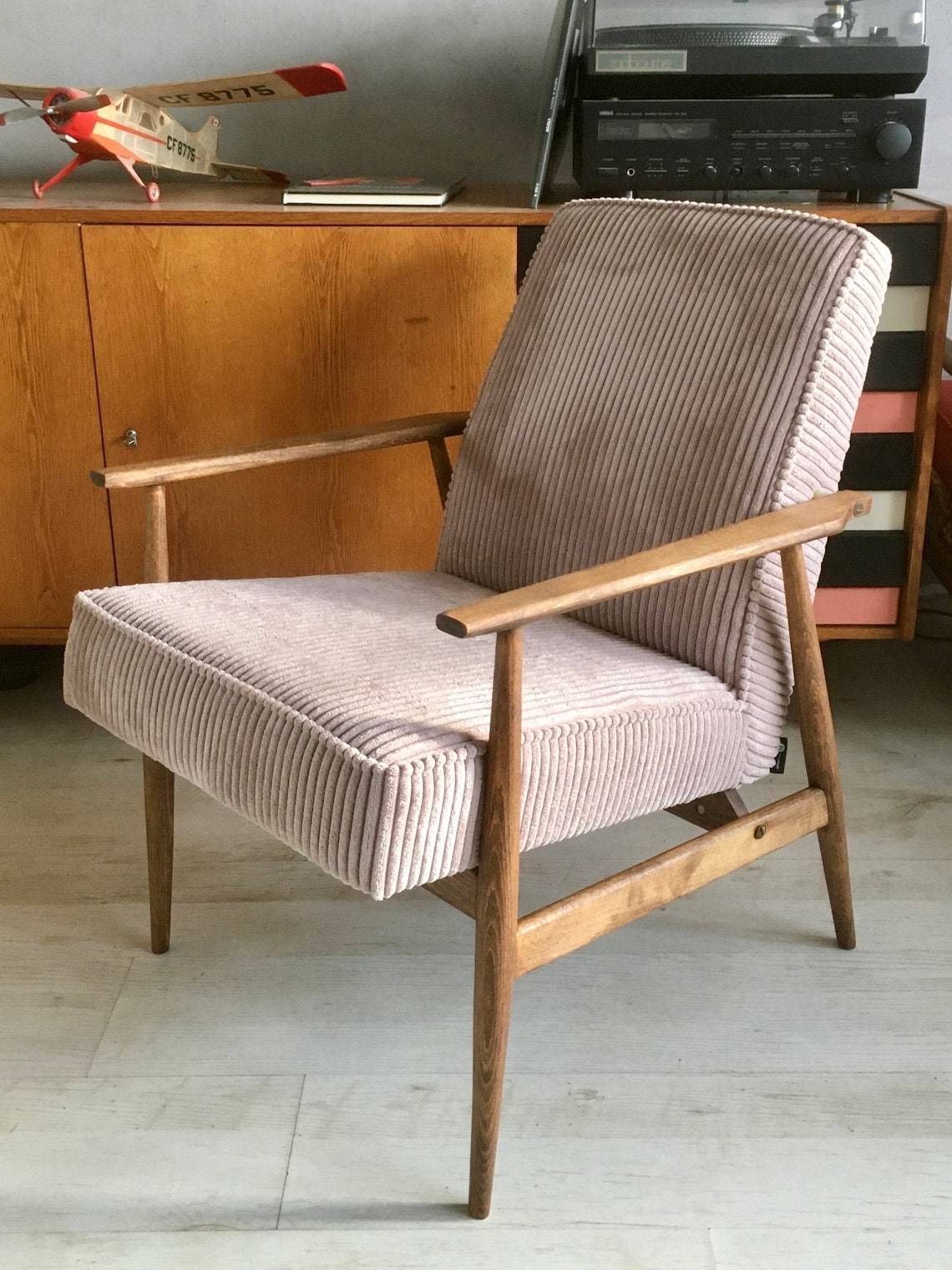 Original Vintage Polish 300 190 Chair From 1960s Designed By H. Lis. Personalization! photo for sale