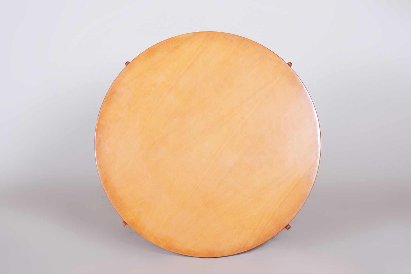 photo furniture Small Mid Century Table, Made In Czechia, 1950s, Original Condition, Oak