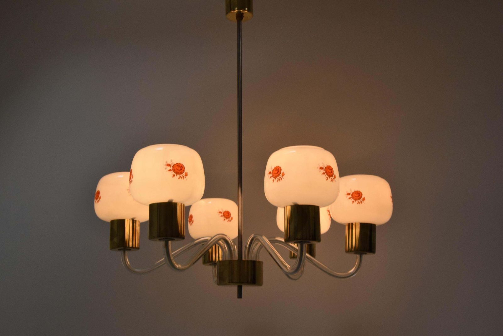 Mid Century Chandelier/Kamenicky Senov,1970's. photo furniture