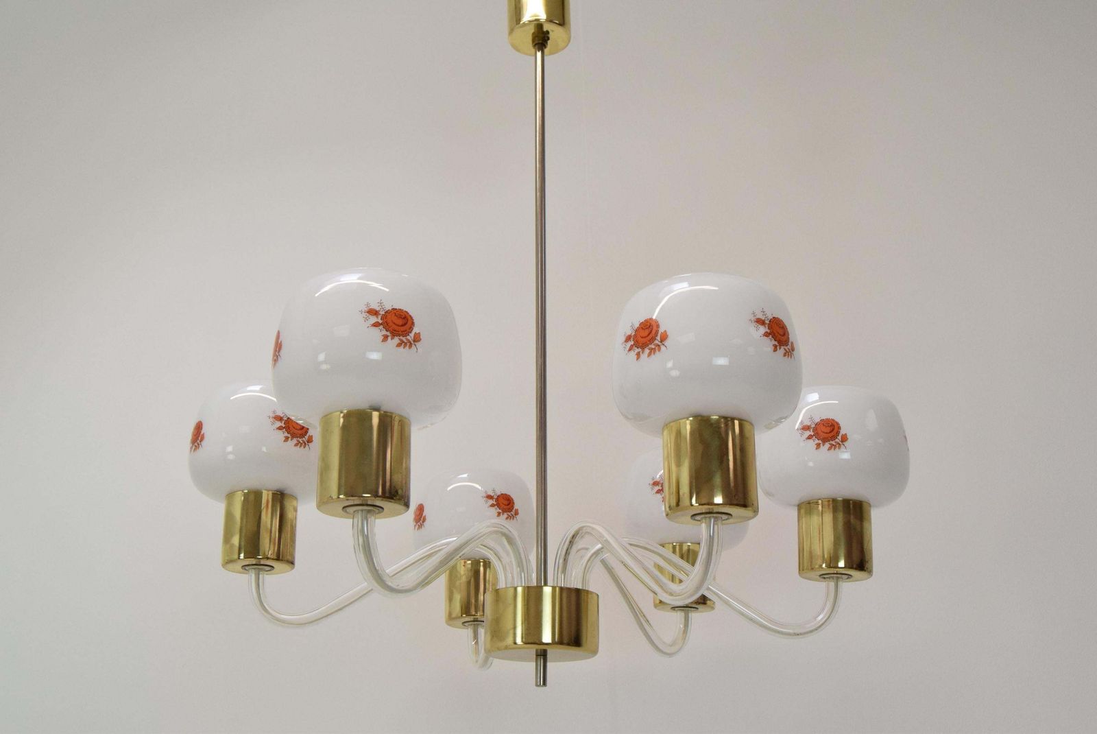 Mid Century Chandelier/Kamenicky Senov,1970's. photo vintage