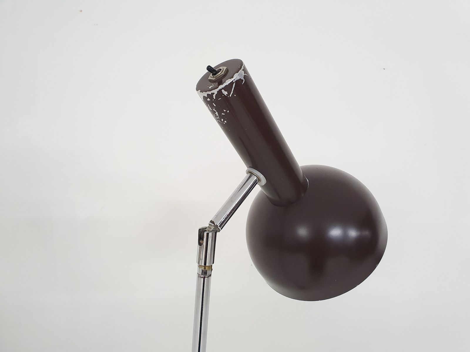 Mid Century Adjustable Floor Lamp By Busquet For Hala, The Netherlands 1950's photo for sale