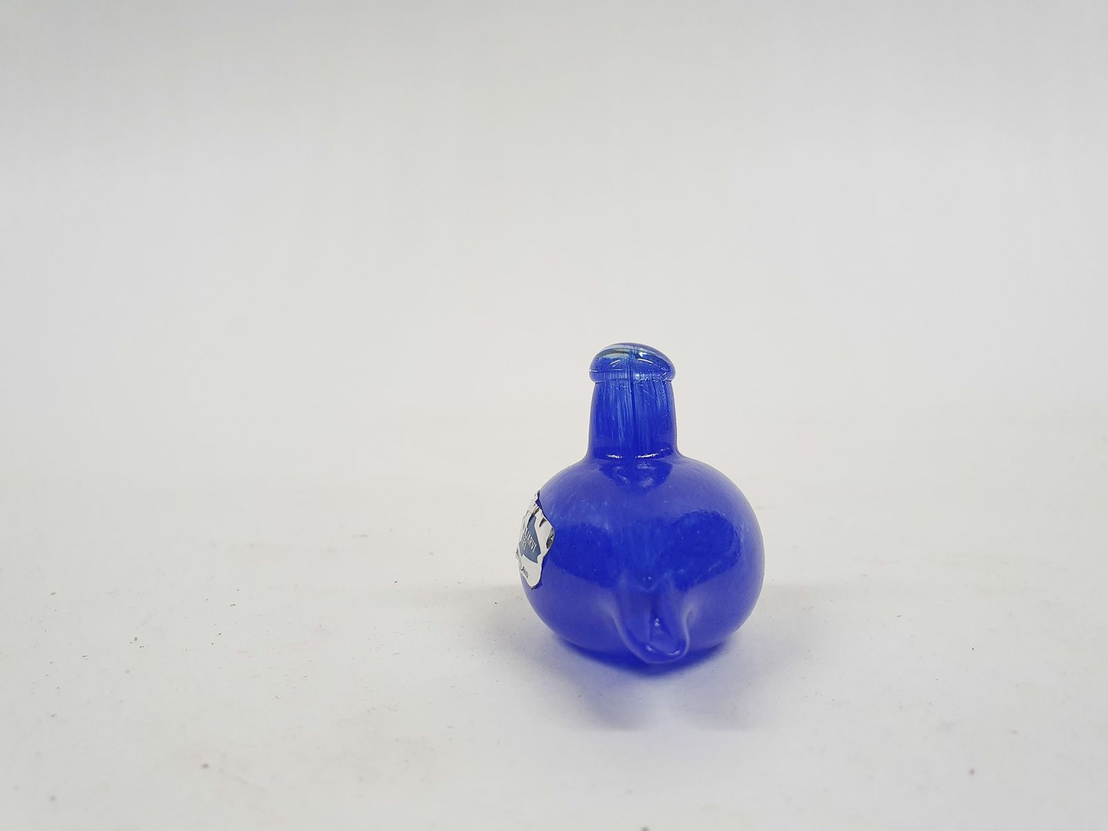 Oiva Toikka Voor Iittala, Blauw Glazen Vogeltje, Finland, Ca. Jaren 1970 photo for sale