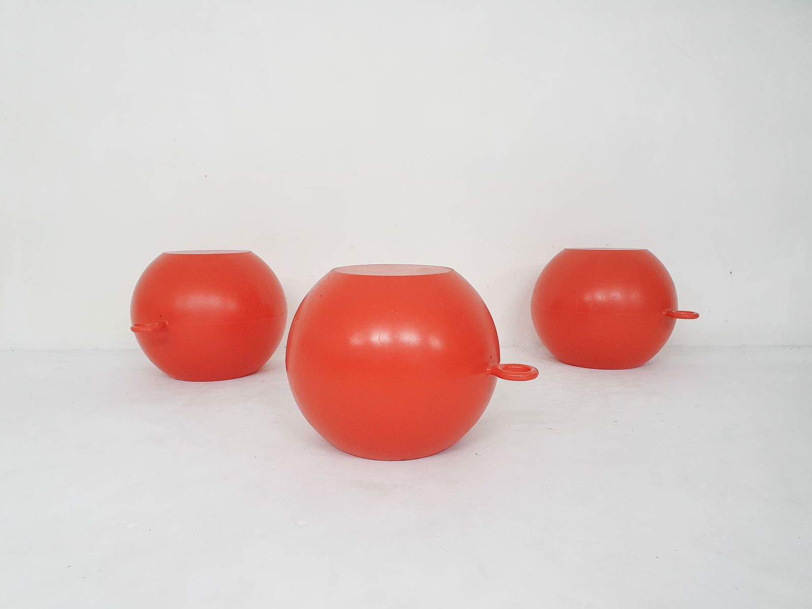 Set Of 3 Richard Hutten For Gispen "Zzzidt" Stools, The Netherlands 2000