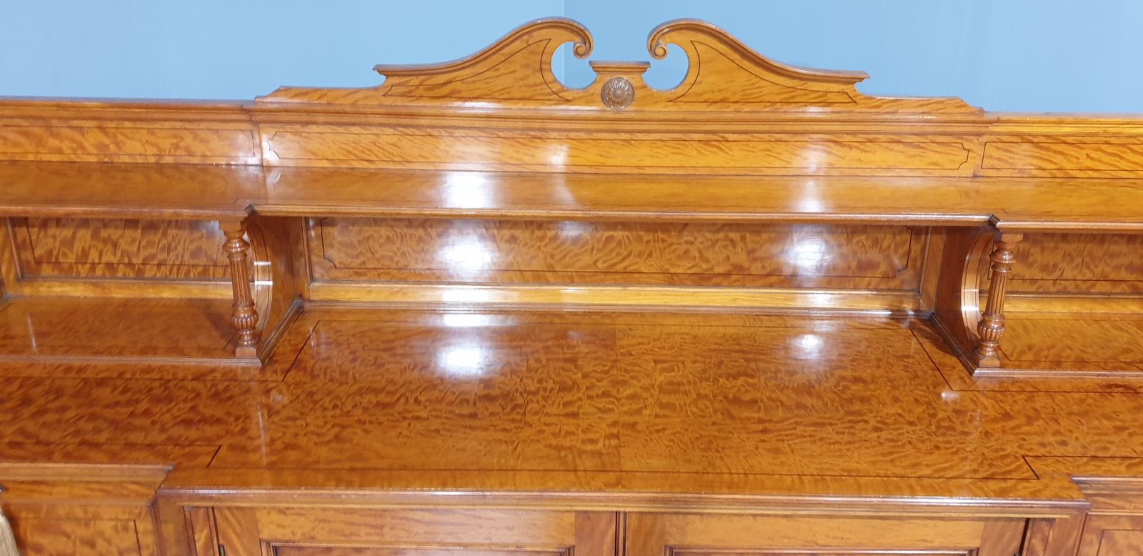 Satinwood Low Press 'Lamb Of Manchester' photo furniture