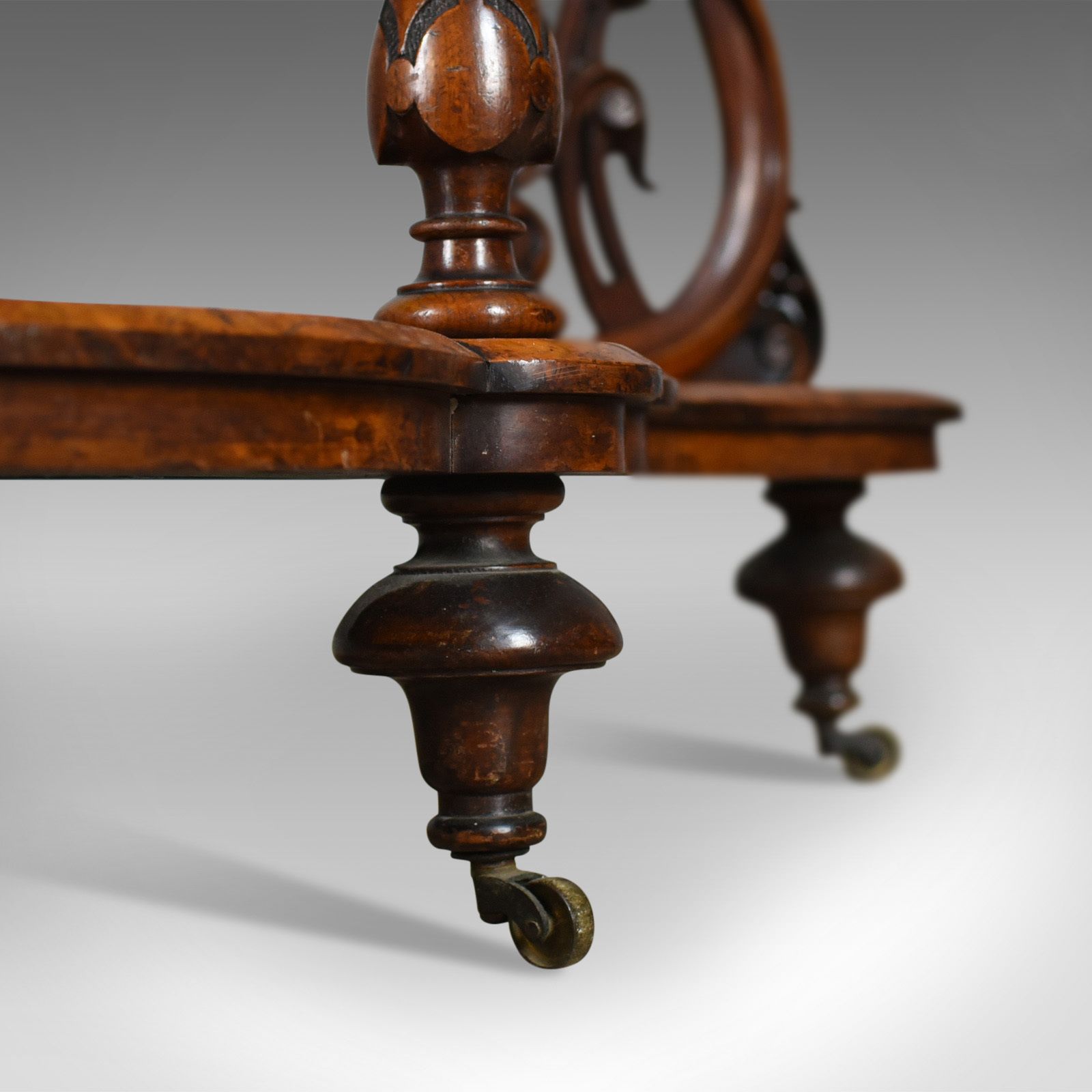 Antique Whatnot, Irish, Burr Walnut, Mirror Stand Robert Strahan & Co Circa 1840 photo 3950.0
