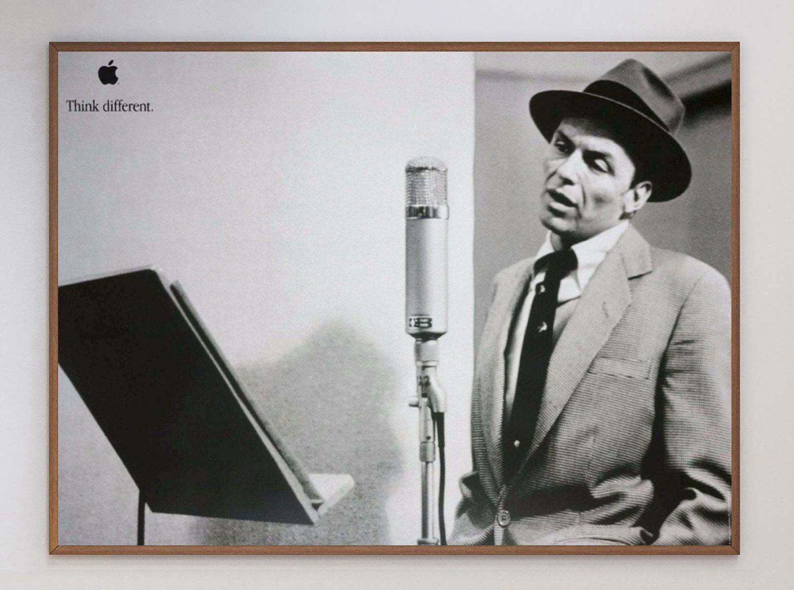 Apple Think Different   Frank Sinatra Original Vintage Poster photo 359.0