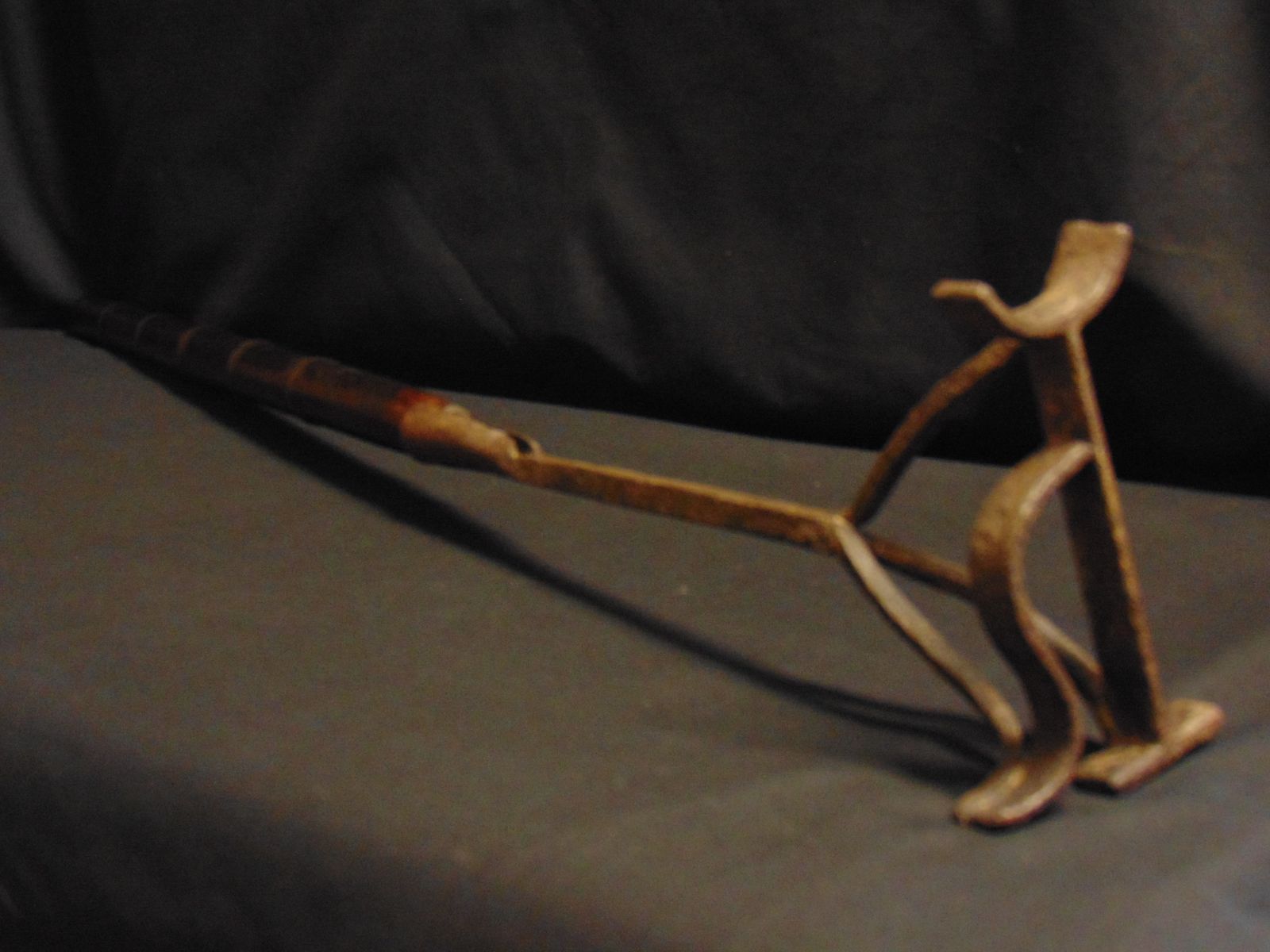 19thc Branding Iron, 1800s, Antique photo Home Decor