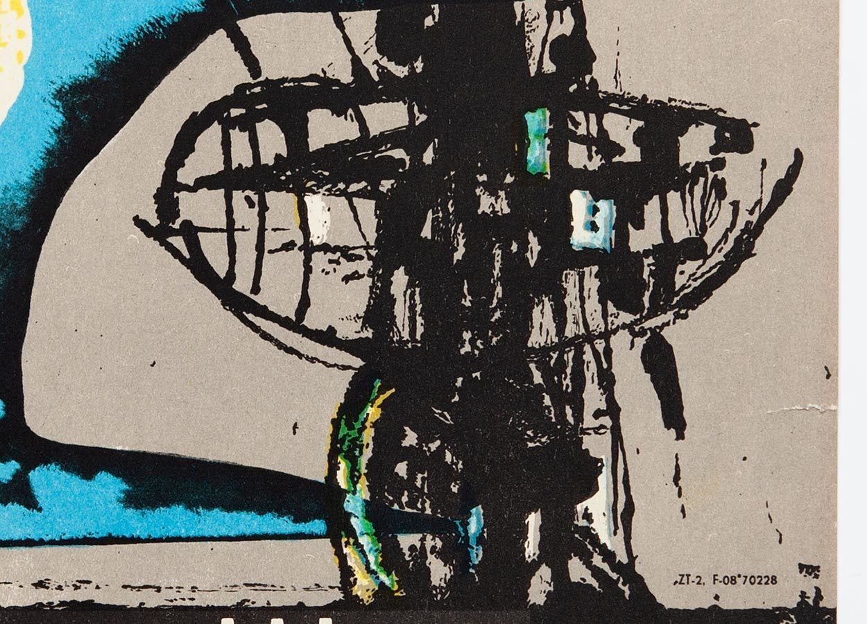 Movie Poster, Skies Above, Vladimír Václav Paleček, 1967 photo furniture