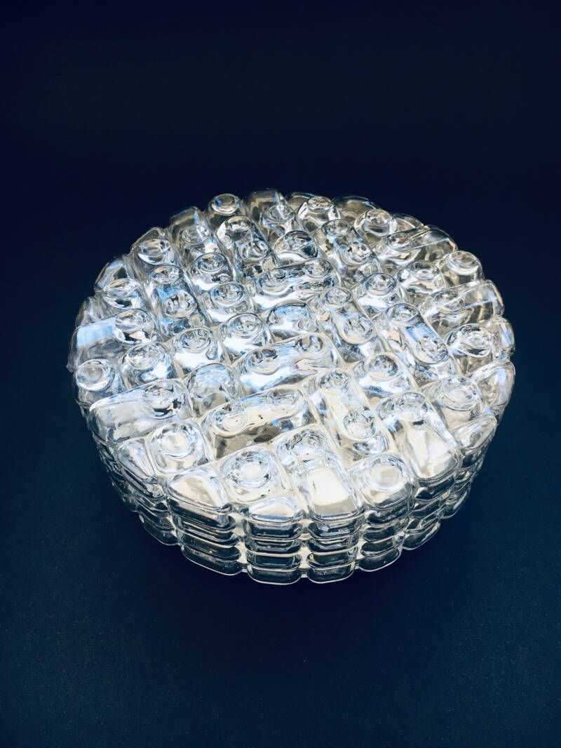 Glazen Wandlamp Van Erco Leuchten, Jaren 1960