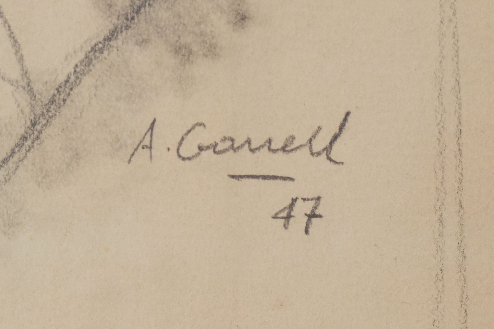 Amador Garrell I Soto – Potloodstudie Van Een Imam photo buy