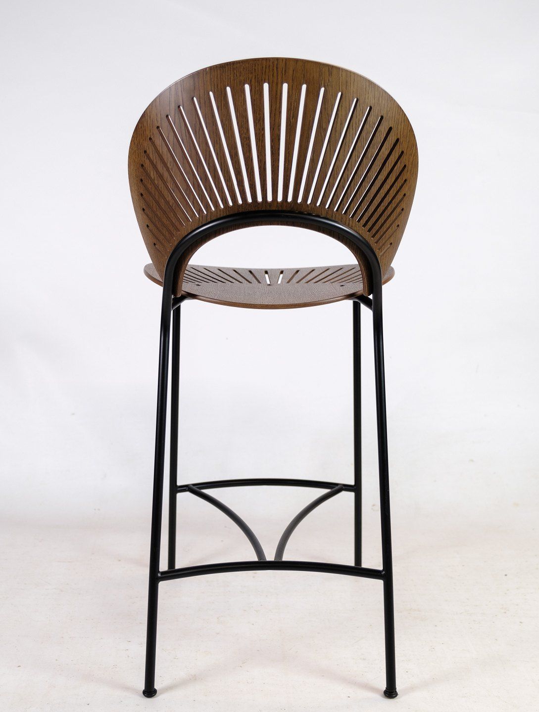 Trinidad Bar Stool, Stained Oak, Nanna Ditzel, 1998 photo vinterior