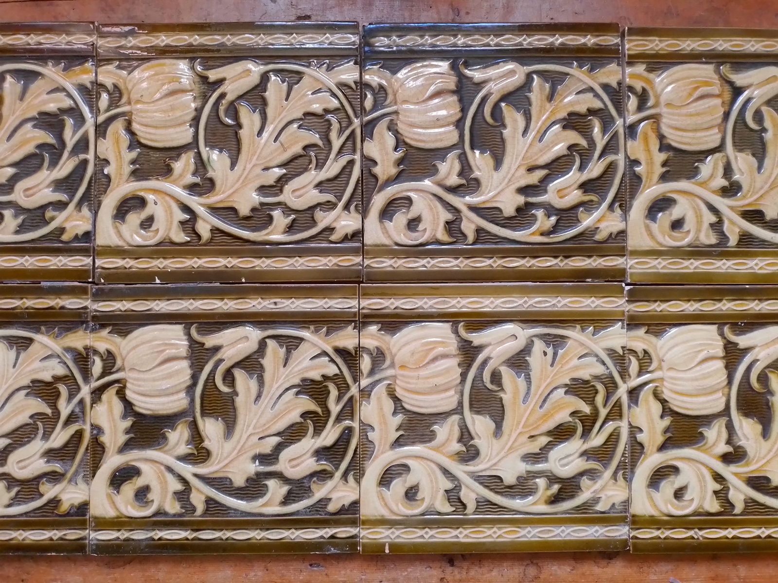 Minton Tiles, 1800s, Ceramic, Antique photo furniture