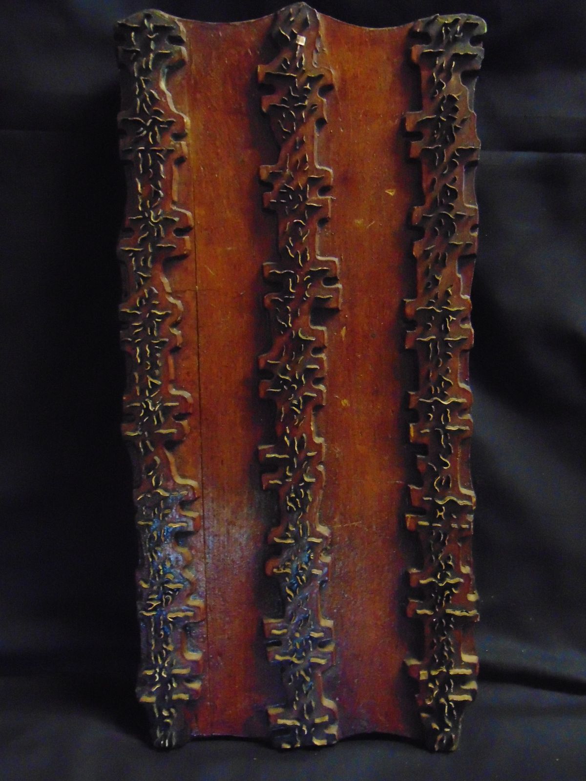 Vintage Wooden Printing Block, 1950s photo furniture