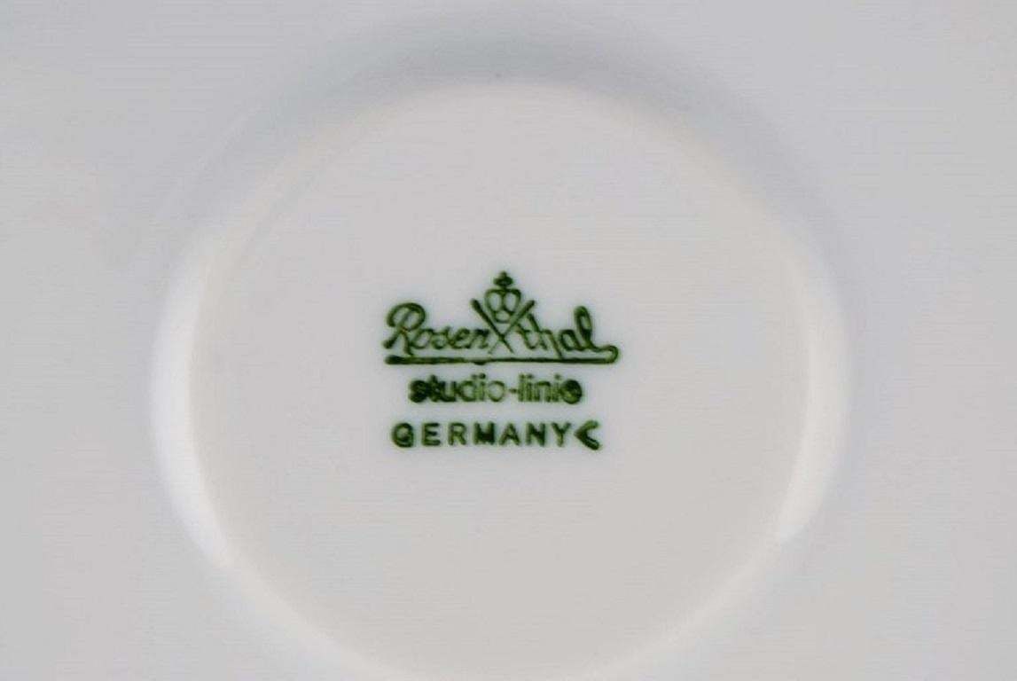 Bjørn Wiinblad For Rosenthal, Lotus Porcelain Service, 9 Teacups With Saucers photo 757.0