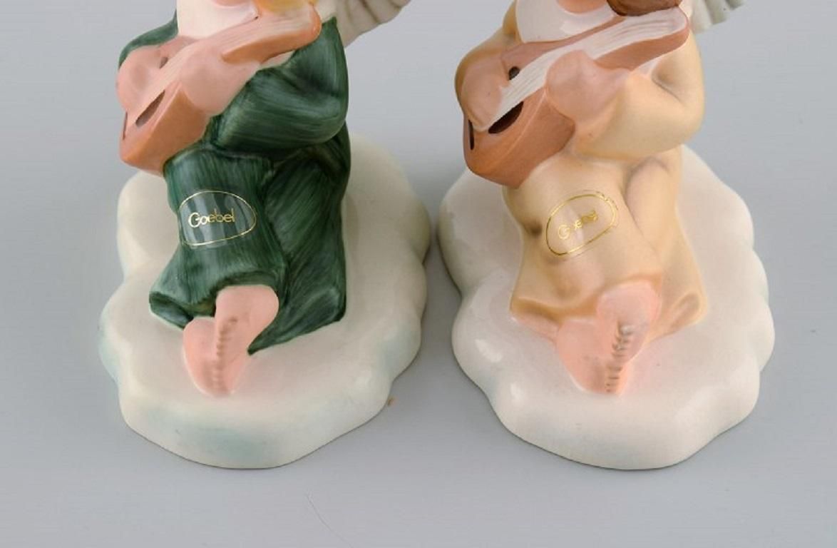 Goebel, West Germany, Two Christmas Angels In Porcelain, 1970s / 80s photo 168.0