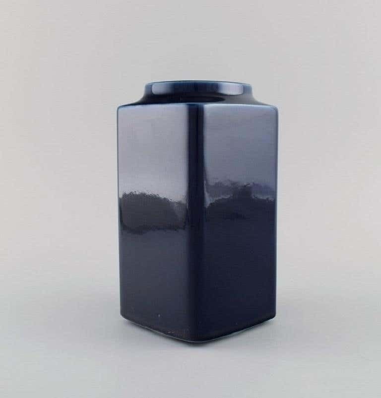 Arabia, Finland, Vase In Glazed Porcelain, 1940s/50s photo for sale