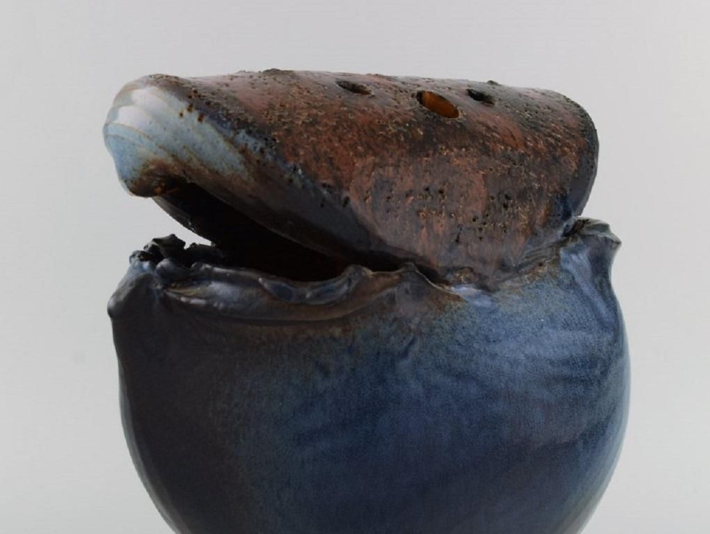 Francis Milici For Vallauris, Large Unique Vase, 1980s photo vinterior