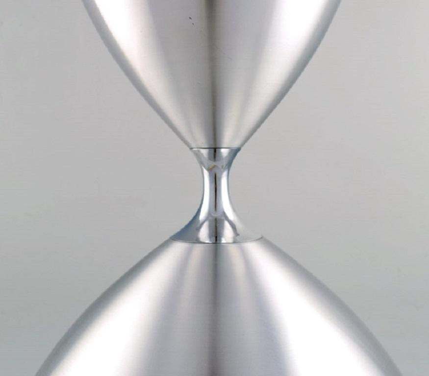 Jo Hammerborg 1920 1982 For Fog And Mørup Large Vega Pendant In Matt Aluminum photo Lighting