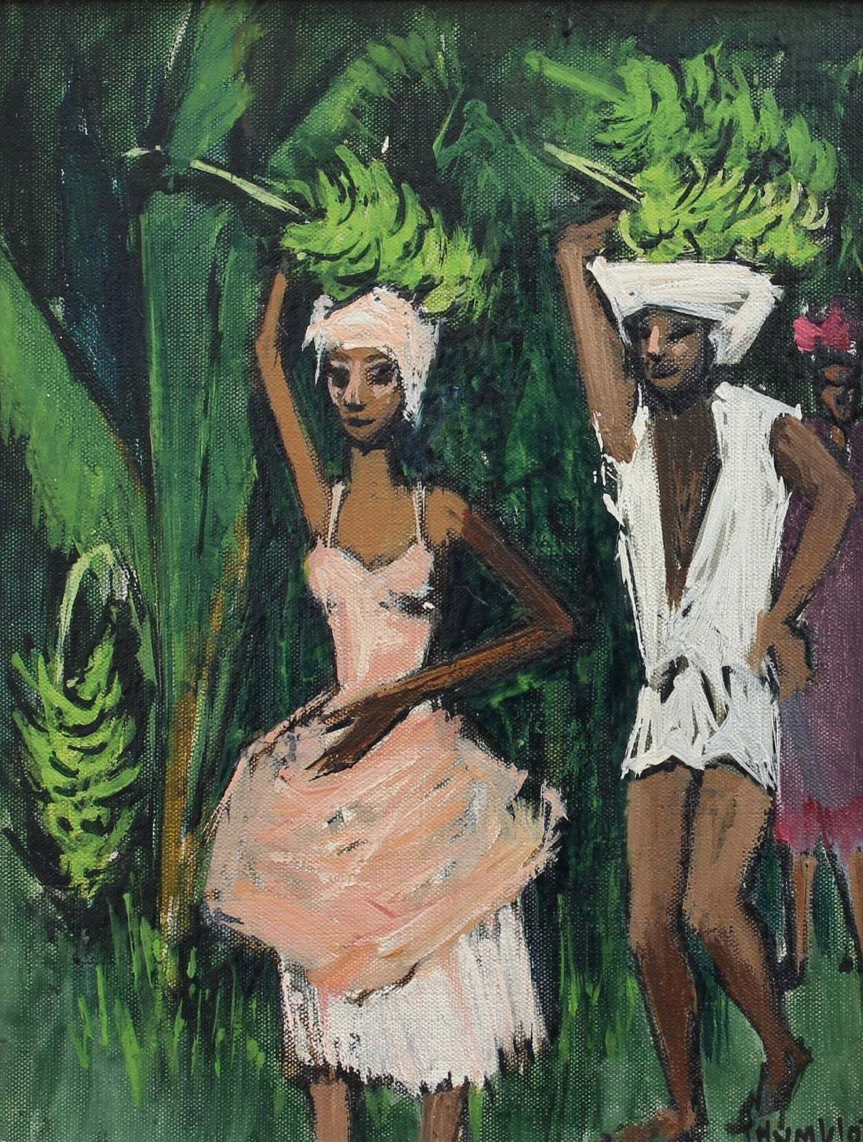'The Banana Plantation Guadeloupe' By Robert Humblot (1959) photo furniture