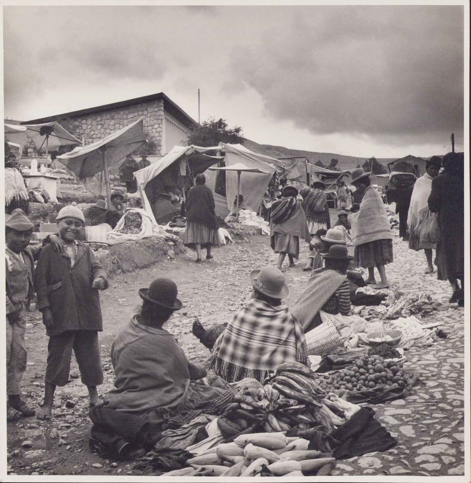 Hanna Seidel Bolivia, La Paz, People, Black And White Photography, 1960s