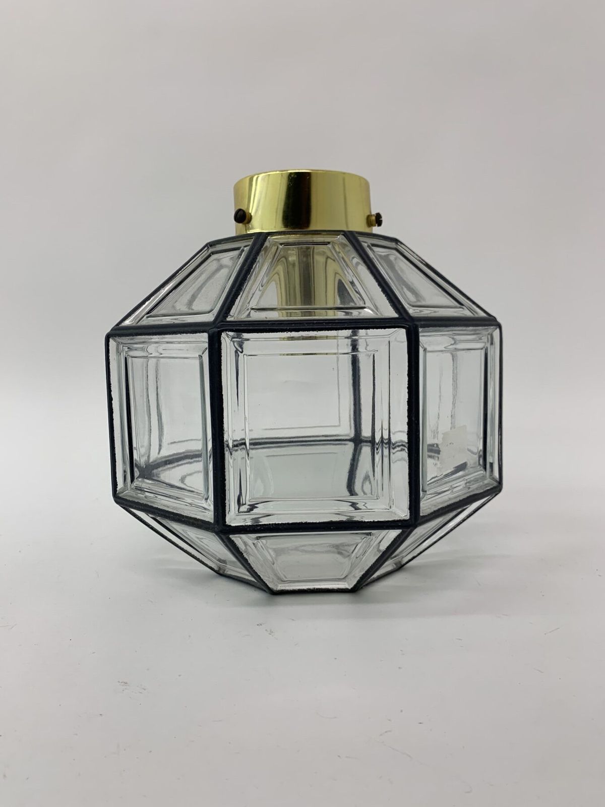 Mid Century Plafondlamp Van Glashütte Limburg, Jaren 1960 photo furniture