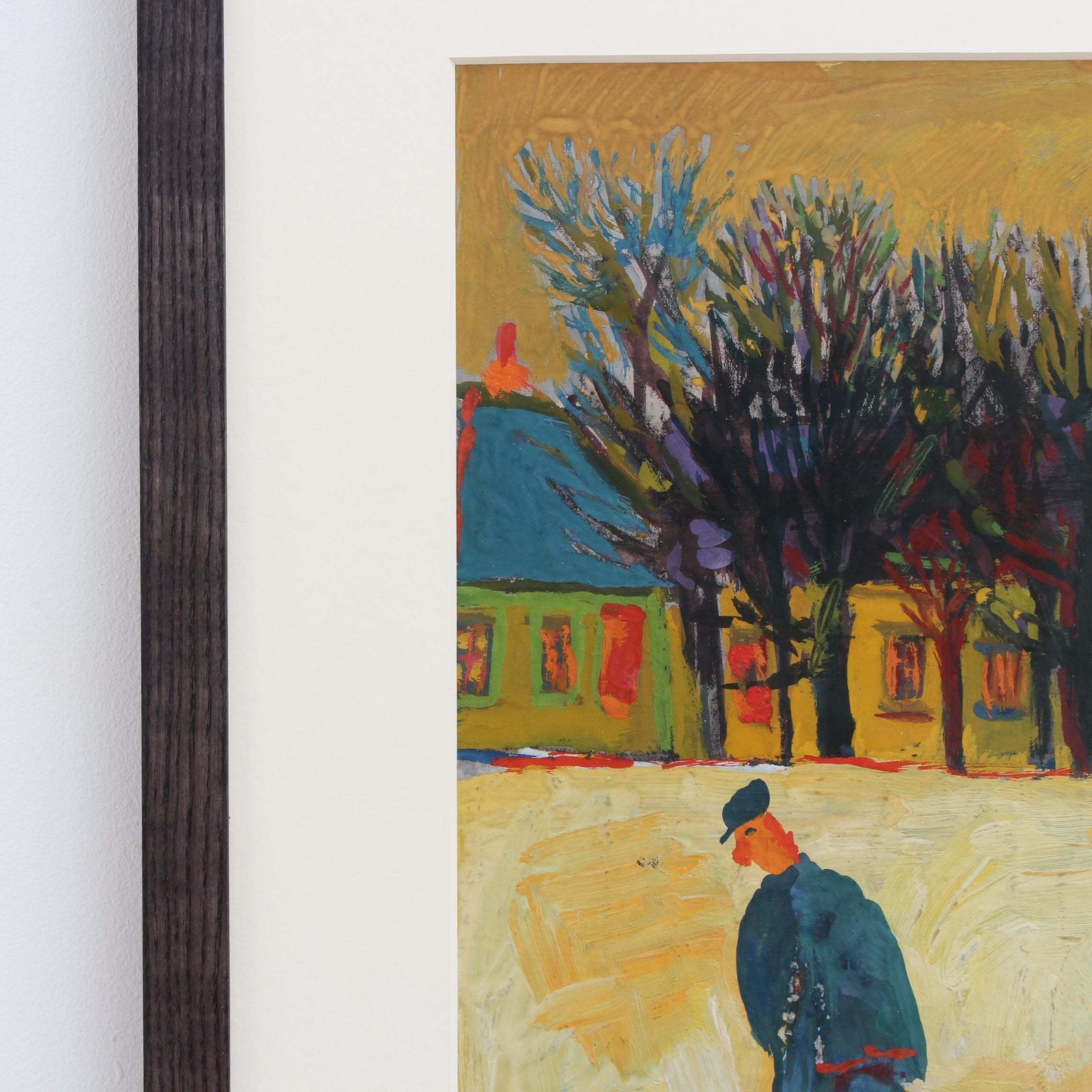 'Winter In Provence' By Raymond Debiève Circa 1970s photo Art
