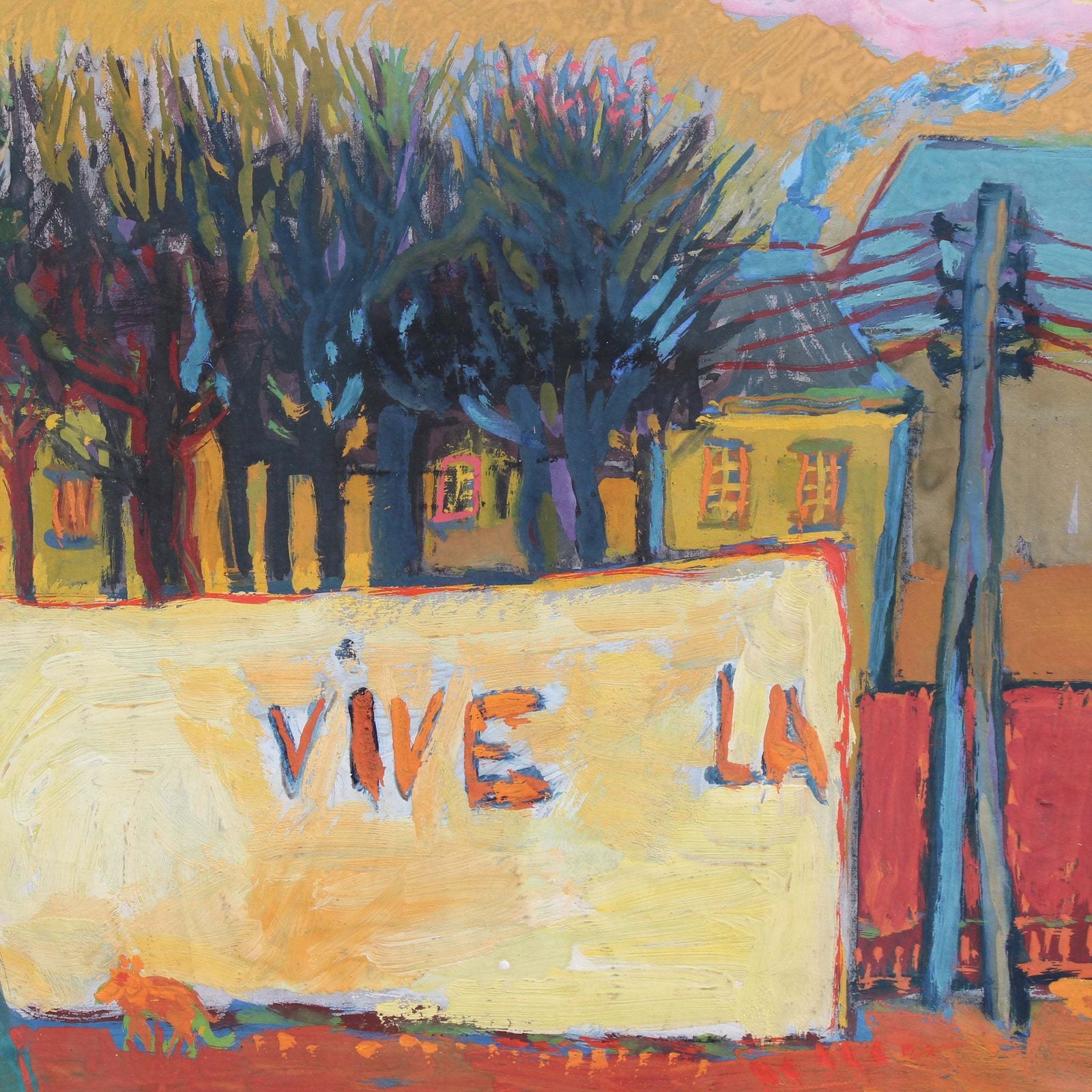 photo buy 'Winter In Provence' By Raymond Debiève Circa 1970s