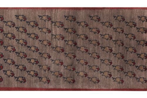 Vintage Organic Wool Turkish Tulu Rug 3'7'' X 6'11'' photo vinterior
