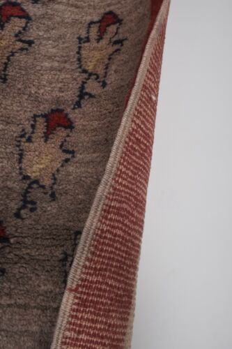 Vintage Organic Wool Turkish Tulu Rug 3'7'' X 6'11'' photo buy