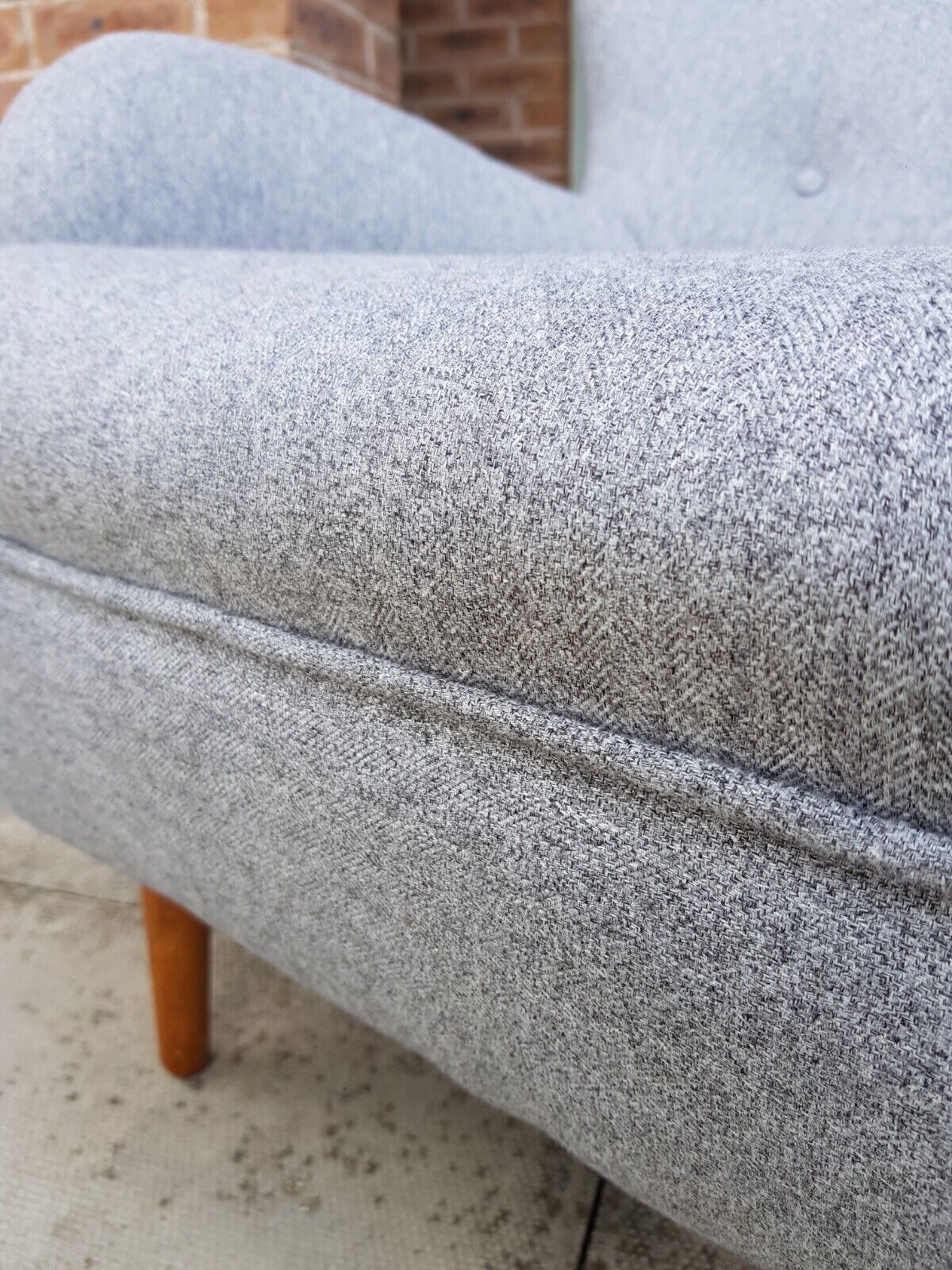 photo furniture Ernest Race Da2 Armchair 1949 Mid Century Vintage Reupholstered