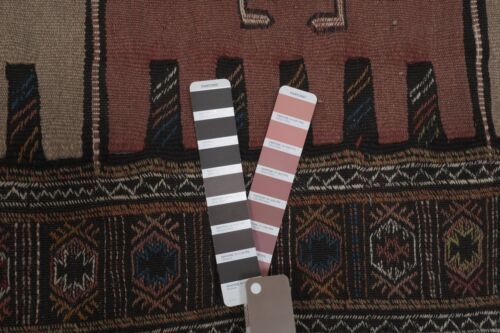 Handwoven Tribal Embroidery Kelim, Wall Hanging Rug 3'2'' X 5'6'' photo 550.0