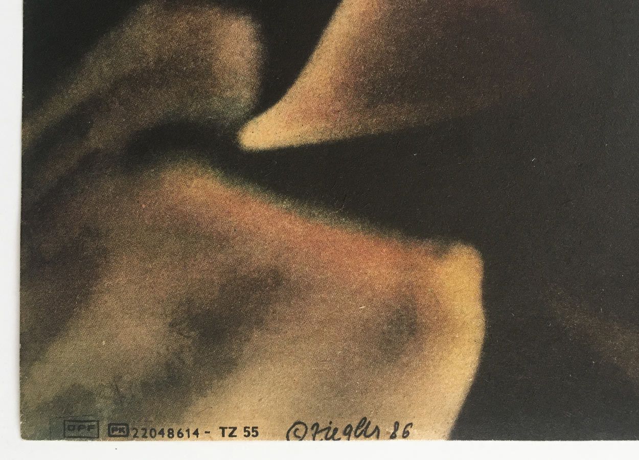 Original Film Poster, The Silver Mask, Zdeněk Ziegler, 1986, Genuine Czech Vintage Print photo 51.0