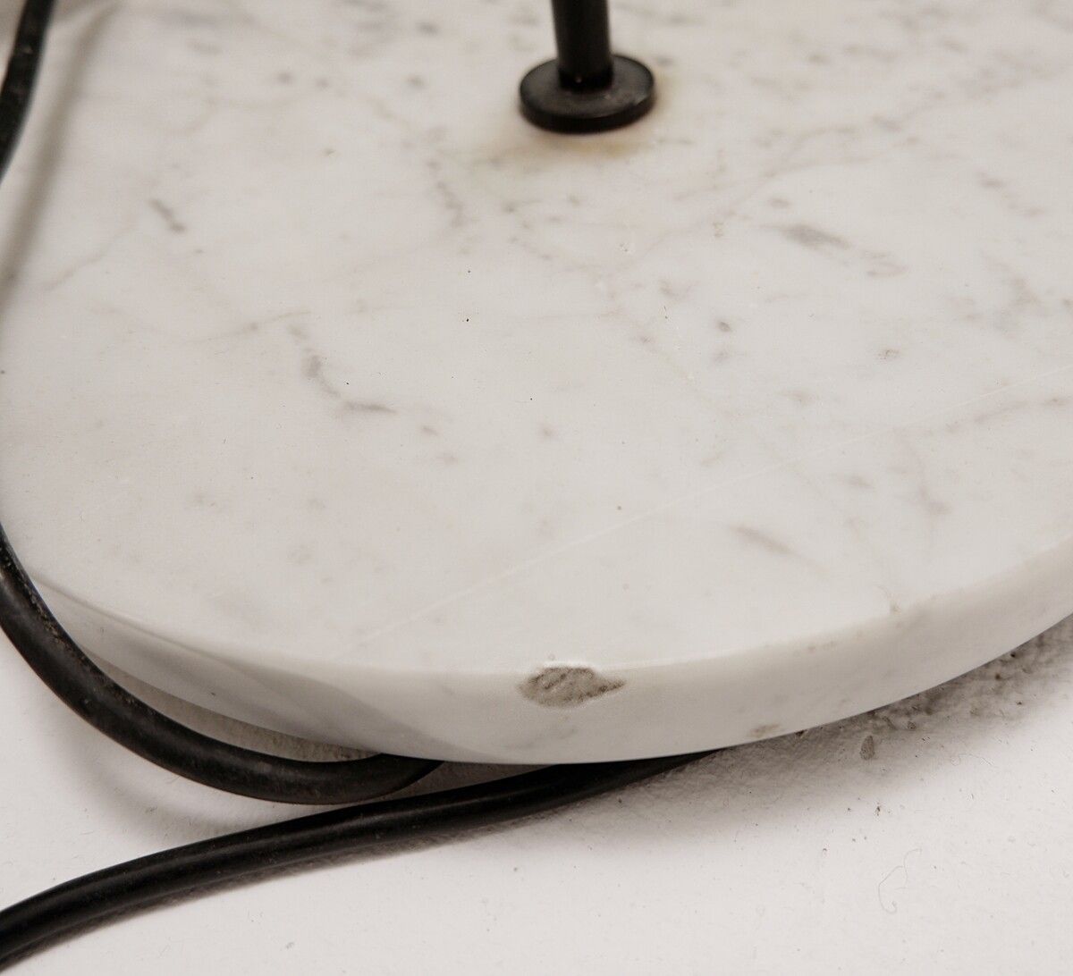 Mid Century Modern "Snow" Floor Lamp By Vico Magistretti For O Luce photo vinterior