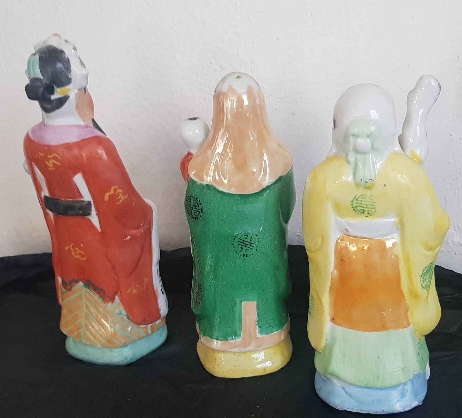 3 Wise Man Collectible Chinese Figures & Statues 18 Cm Tall photo Art