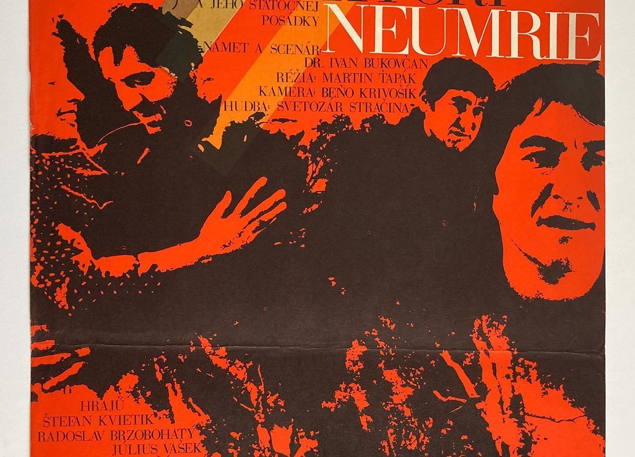 Movie Poster, The Day Which Does Not Die, Milan Veselý, 1974 photo furniture