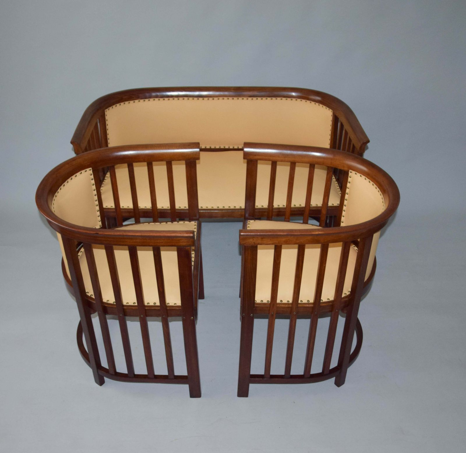 Salon Set By Josef Hoffmann, 1910s, Excellent Condition