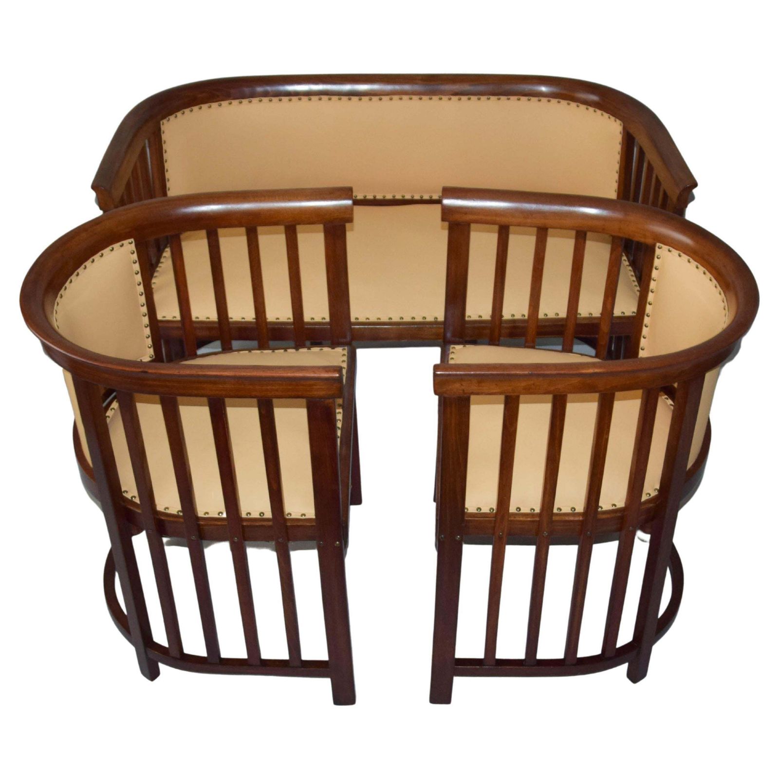 Salon Set By Josef Hoffmann, 1910s, Excellent Condition photo furniture
