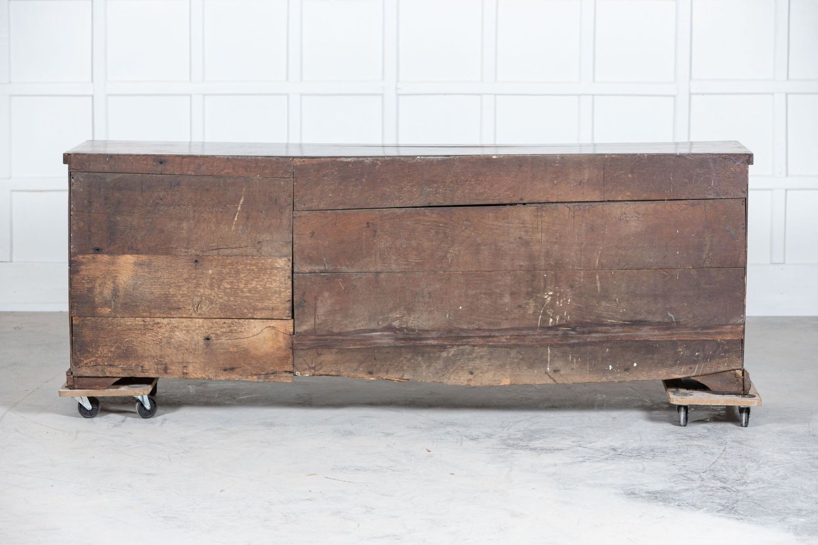 photo buy Large English 18thc George I Oak Dresser Base