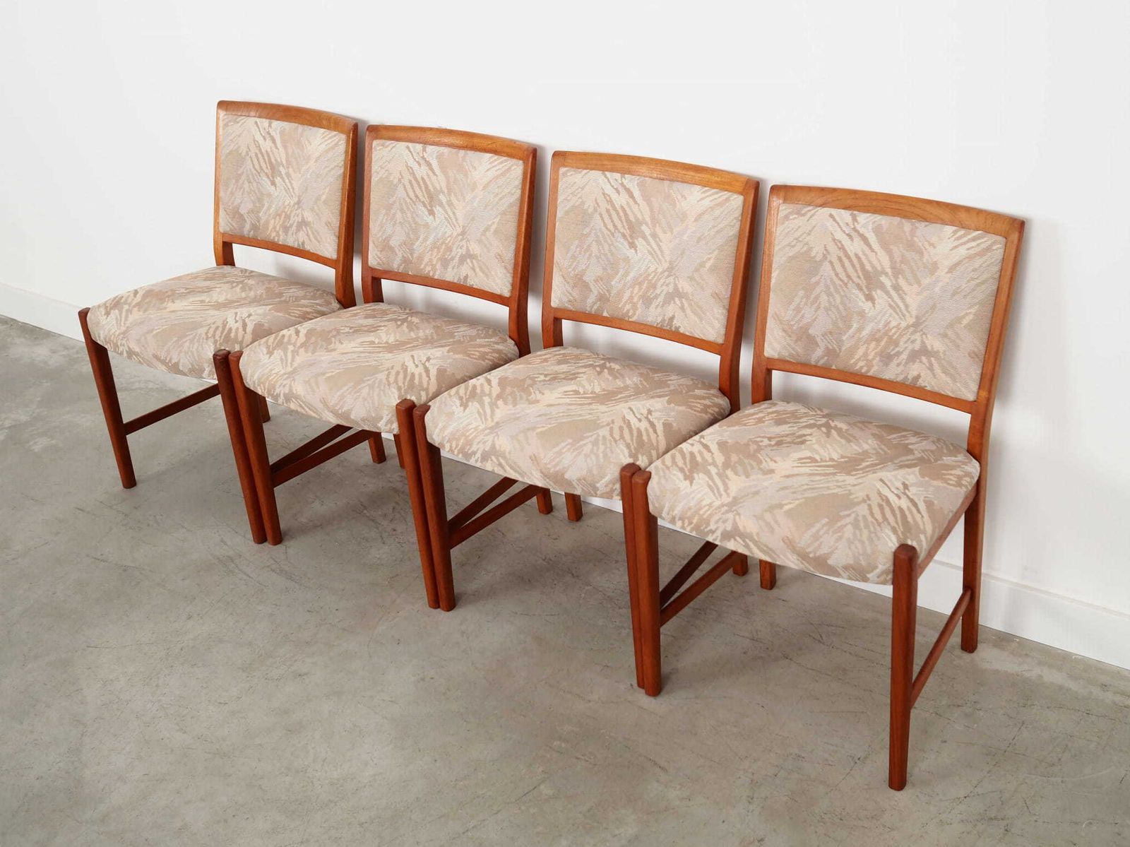 Set Of Four Teak Chairs, Danish Design, 1970s, Production: Denmark photo Furniture