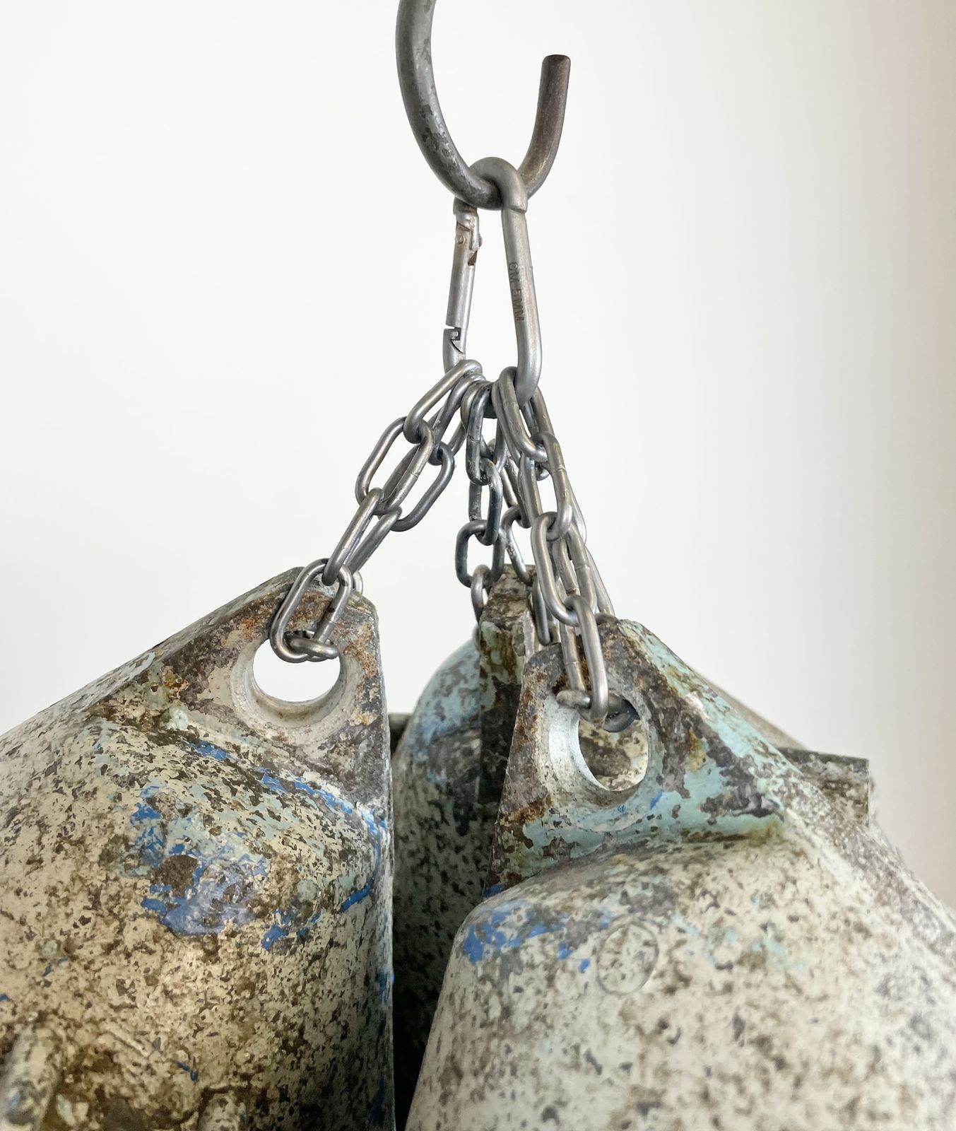 photo buy Industrial Explosion Proof Chandelier, 1970s