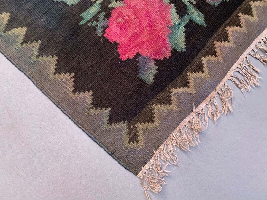 Vintage Moldovan Kilim 227x157 Cm Kelim Wool Rug Large photo 1350.0