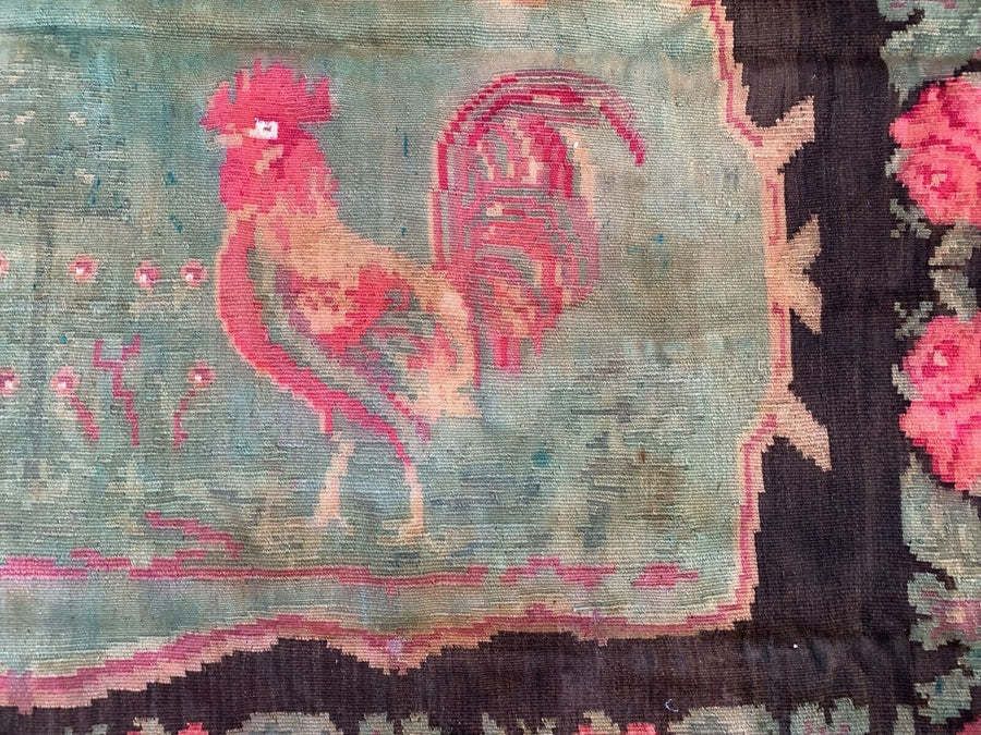 Vintage Moldovan Kilim 227x157 Cm Kelim Wool Rug Large photo vinterior