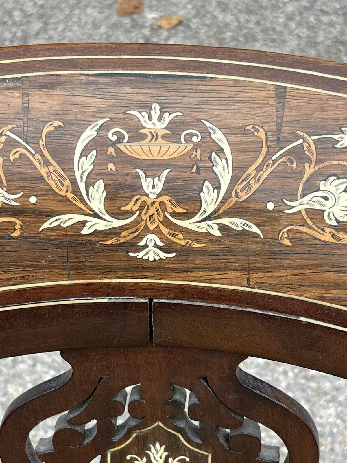 Antique Inlaid Mahogany Armchair , Superb Quality. photo Furniture