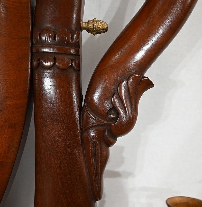 Furniture Small Psyche Commode, Restoration Period, Early 19th Century photo