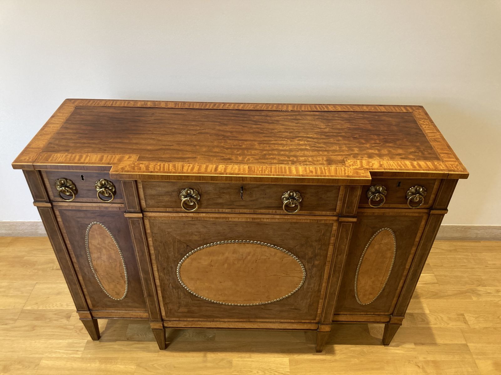 George III Breakfront Side Cabinet, Circa 1790 photo for sale